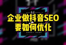 抖音seo怎么做的?-遇见seo