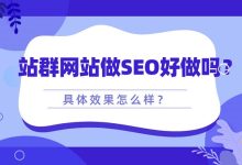 站群网站是什么？-遇见seo